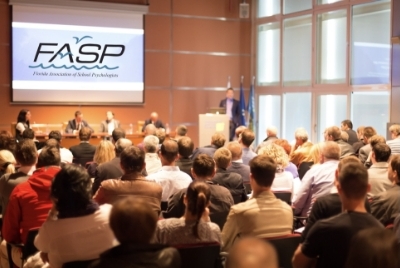 A group of people attending a FASP event.